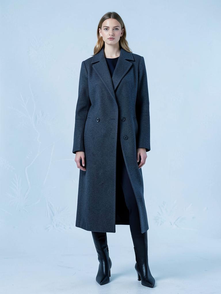 The Professor Barrel-Leg Trouser — tall women's fit