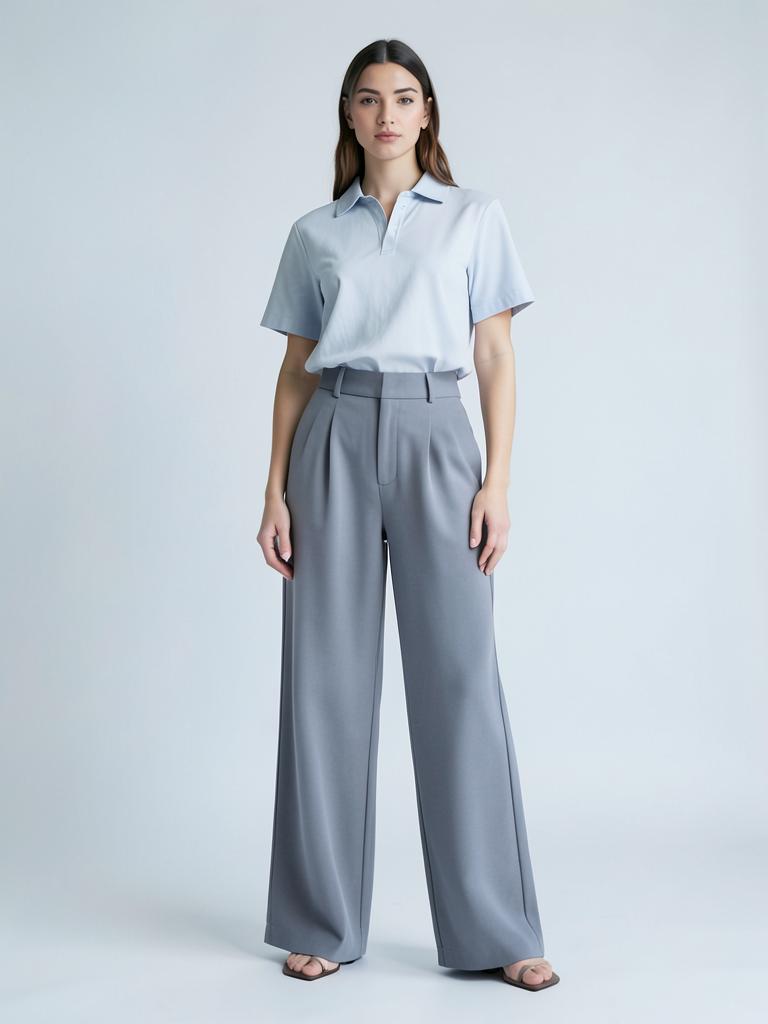 Smarty Pants Oversized Wide-Leg Trousers — tall women's fit